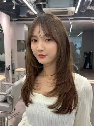 カラー 🌿縮毛矯正￤ ストパ_響👑のヘアスタイル