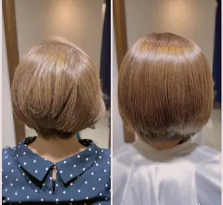 ショート カラー 🌸スパ・ヘアカラー ソメソメソメサン🌸のヘアスタイル