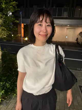 ショート カラー eri kinjoのヘアスタイル