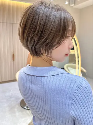 ショート カラー 縮毛矯正✨🫧 レイヤー川村利幸のヘアスタイル