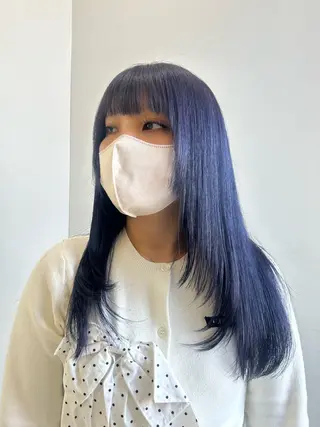 カラー 🍓垢抜けハイトーン 🍓HINAのヘアスタイル