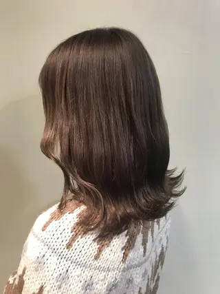 ミディアム カラー 烏丸韓国ヘア🇰🇷 ayaka🎀のヘアスタイル