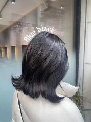 ミディアム カラー Lafith 大分／ ヨッシーのヘアスタイル