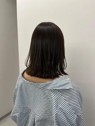 ミディアム カラー 韓国好き🇰🇷 美容師MIKUのヘアスタイル