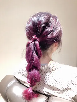 セミロング 菊池 幹のヘアスタイル