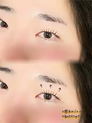 マツエク・マツパ 安江 ひなののマツエク・マツパデザイン