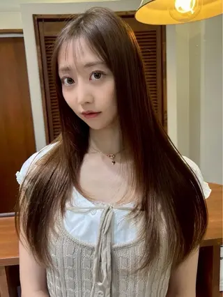 ロング カラー collet矢島/ ブリーチ/レイヤーのヘアスタイル