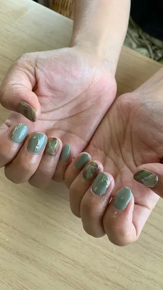 ネイル unfi ocean 川上のネイルデザイン