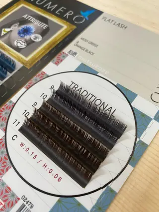 マツエク・マツパ 月夜に浮かぶ 君のまつげのマツエク・マツパデザイン