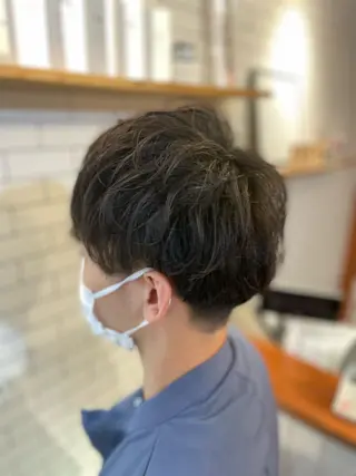 ショート パーマ メンズ muk hair篠村 髪質改善/完全個室のヘアスタイル