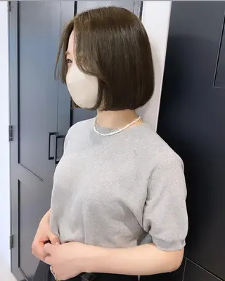 ショート カラー マンツーマン半個室 tamuraのヘアスタイル
