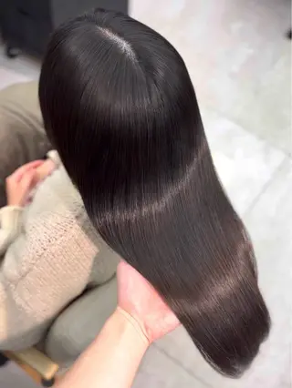 ロング カラー パーマ 🌸東中野/髪質改善 美髪矯正/櫻井🌸のヘアスタイル