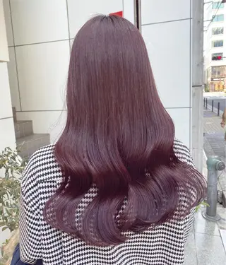 ロング カラー ヘアアレンジ マツエク・マツパ アイブロウ 透明感カラー🫧ヘア セット🫧松本菜月の眉毛・アイブロウイメージ