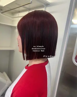 ショート カラー レイヤー特化/渋谷 rinのヘアスタイル