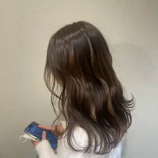 ロング カラー 阪倉 美玲のヘアスタイル