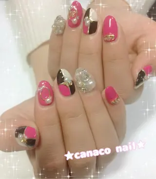ネイル ベテランネイル cnc  nailのネイルデザイン
