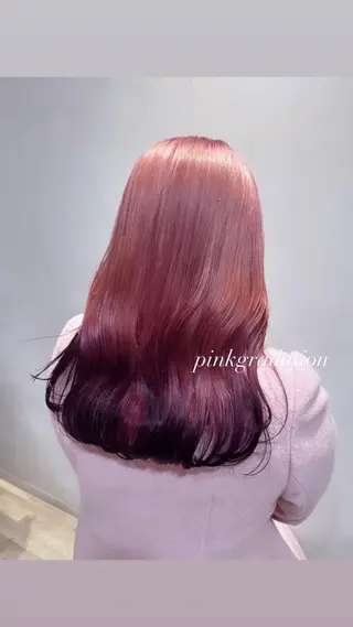 セミロング 💞艶モテ髪✨ MOENA💞のヘアスタイル