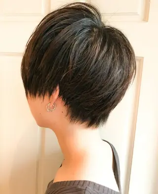 ショート ショート✨ボブ✨代表 新田見美仁のヘアスタイル