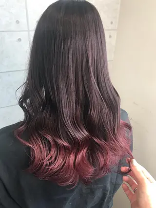 ロング カラー 烏丸韓国ヘア🇰🇷 ayaka🎀のヘアスタイル