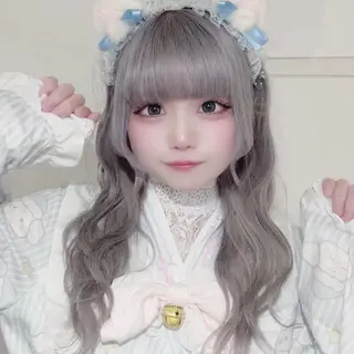 ロング カラー 渋谷🩶ハイトーン 🩶FUMUのヘアスタイル