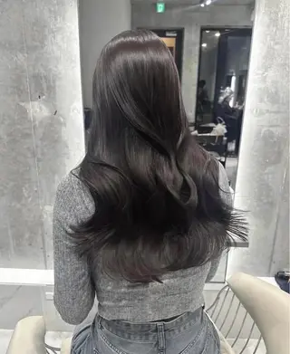 ロング カラー ♡Yoshino♡ 色っぽトレンドヘアのヘアスタイル