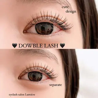 マツエク・マツパ eyelash Lumièreのマツエク・マツパデザイン