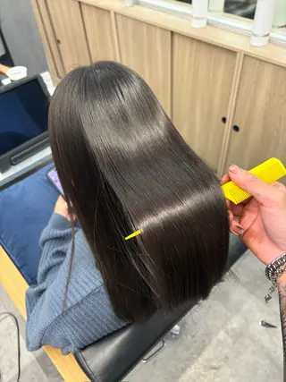 ロング 髪質改善/似合わ せ/ダブルカラー盛田のヘアスタイル