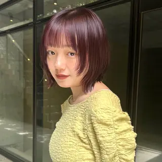ショート 暖色/柔らかヘア 🩰ayano♡のヘアスタイル