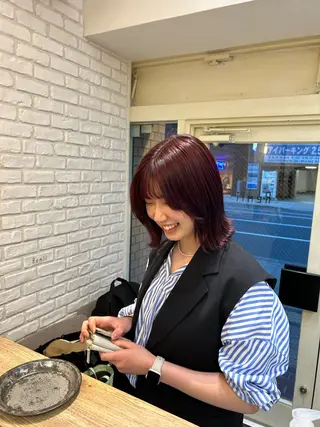 ショート カラー ミ ユのヘアスタイル