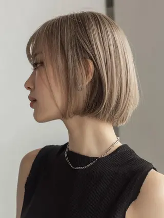 ミディアム カラー ❄️透明感カラー❄️ メンズ✂️TOWAのヘアスタイル