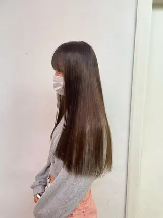 ロング カラー 川上拓真 ✂︎学芸大学のヘアスタイル