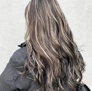 ロング カラー カラー職人 なかもと たつひろのヘアスタイル