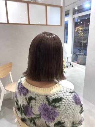 ミディアム maoお洒落ヘア🎀 赤みなしcolorのヘアスタイル
