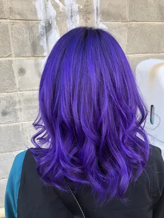 カラー ダブルスキルエクステ /羽エクステ白石宇由のヘアスタイル
