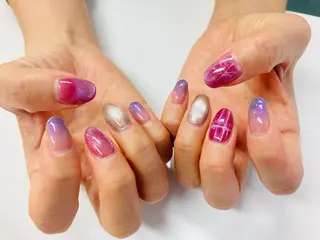 ネイル Ocean nail パラジェル 取扱い店のネイルデザイン