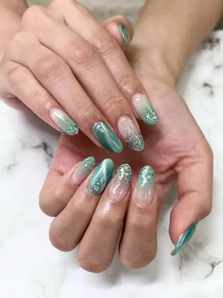 ネイル 自由が丘サロン あやめ💅のネイルデザイン