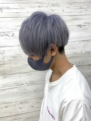 セミロング カラー ヘアアレンジ メンズ LAVENDIA 初音のヘアスタイル