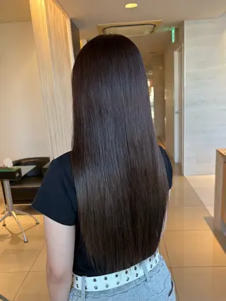 カラー マツエク/まつぱ/ 束感/さらん🩷のマツエク・マツパデザイン