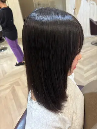 ミディアム レイヤー　髪質改善 ｆｉｔｉ横須賀中央のヘアスタイル