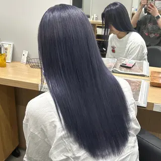 ロング 韓国ヘア×レイヤー カット/上田丈也のヘアスタイル