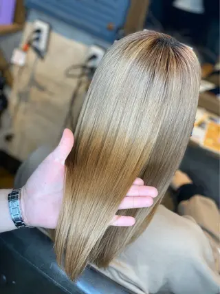 カラー 髪質改善 カラーJILLのヘアスタイル
