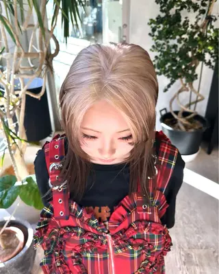 カラー ササキカズマ〻透明感 〻色落ち〻赤み消しのヘアスタイル