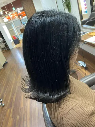 ミディアム ☘️お悩み解決☘️ 岡部恒輝のヘアスタイル