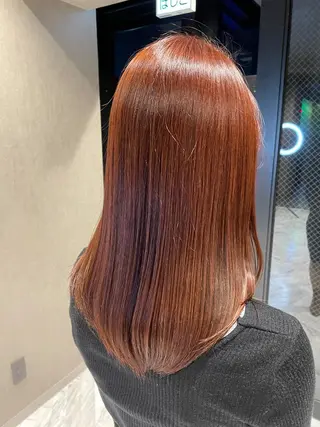 ロング カラー さと ちはるのヘアスタイル