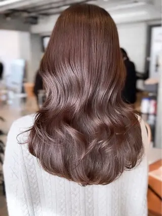 ロング カラー ヘアアレンジ 垢抜け透明感カラー 指名No.1shunのヘアスタイル