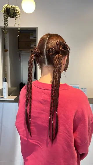 ロング piilo/ 岩花梨乃のヘアスタイル