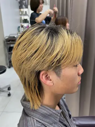 ショート パーマ メンズ GRANDEUR ryuのヘアスタイル
