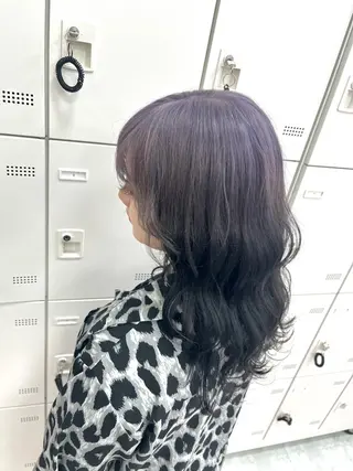 ロング ❤︎ワンホンガーリー なハイトーンヘア❤︎のヘアスタイル