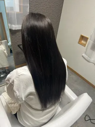 ロング エクステ・セット 専門店Sleekのヘアスタイル