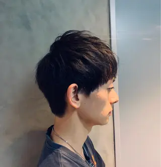 ショート メンズ 🦋韓国系指名No1 店長/圓山 祐也🦋のヘアスタイル